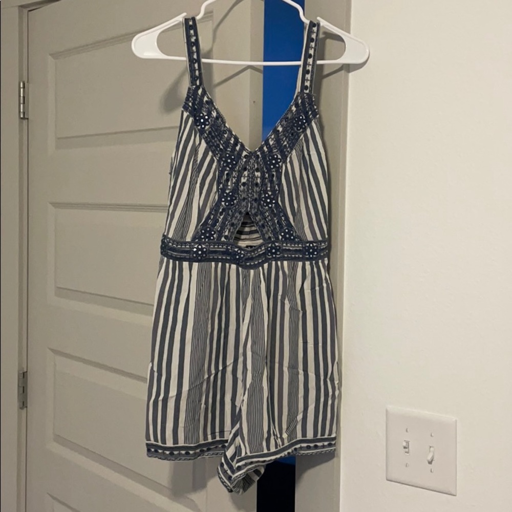Striped Romper